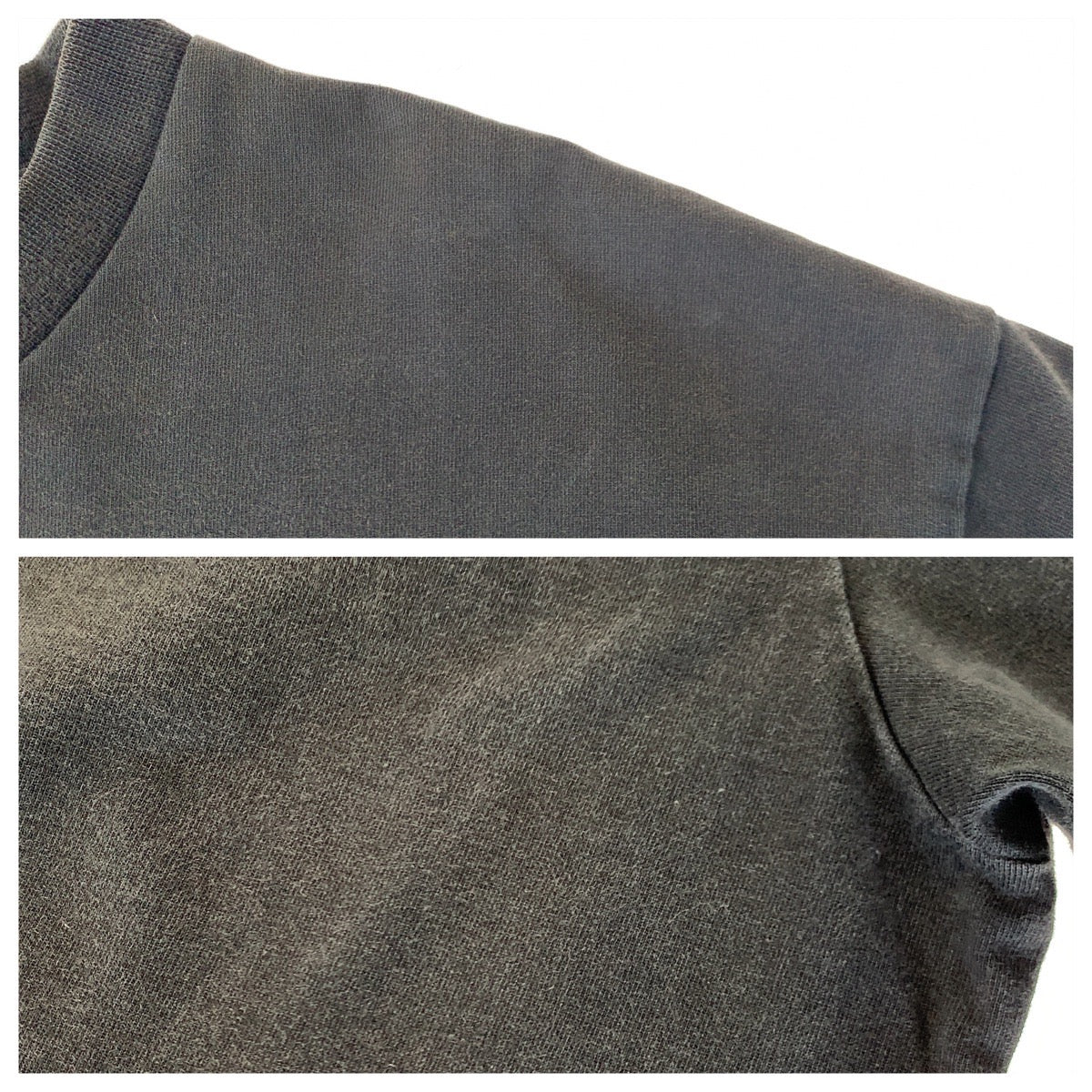 VETEMENTS ヴェトモン ヘビーメタル スカルプリント サイズS ブラック 黒 ダークグレー コットン ヴィンテージ加工 半袖Tシャツ オーバーサイズ  メンズ