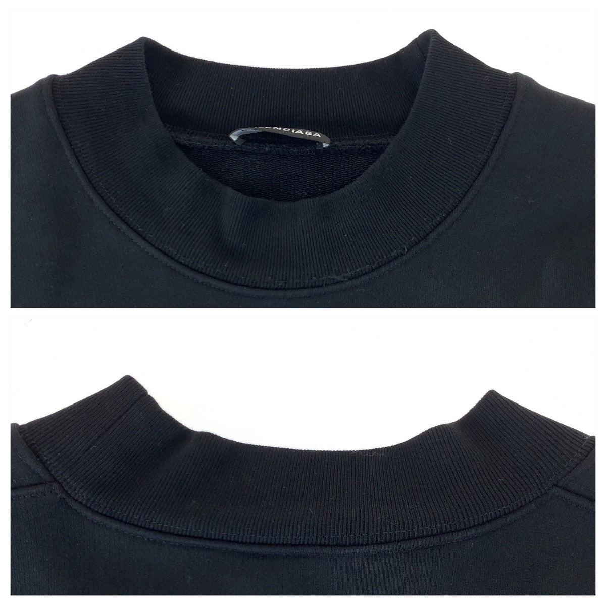 C-078
BALENCIAGA バレンシアガ フォトプリント サイズXS ブラック 黒 コットン 652981 TIVA2 スウェット オーバーサイズ トレーナー  メンズ