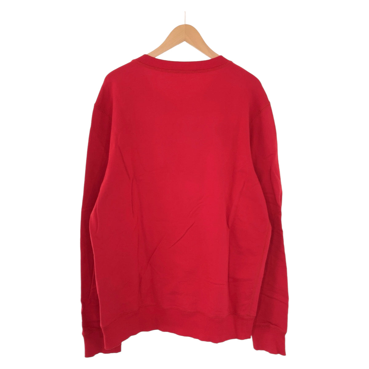 H-0472
LOUIS VUITTON ルイヴィトン 17AW LV × Supreme コラボ ロゴアーチ サイズXXL レッド 赤 コットン RM172 JIU HDY93W スウェット ロゴアーチ  メンズ