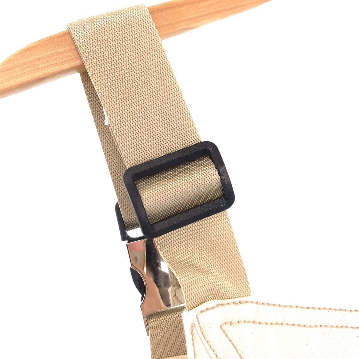 PRADA Prada Triangle Logo Plate Size 31 Light Beige Cream Denim Overalls Men's