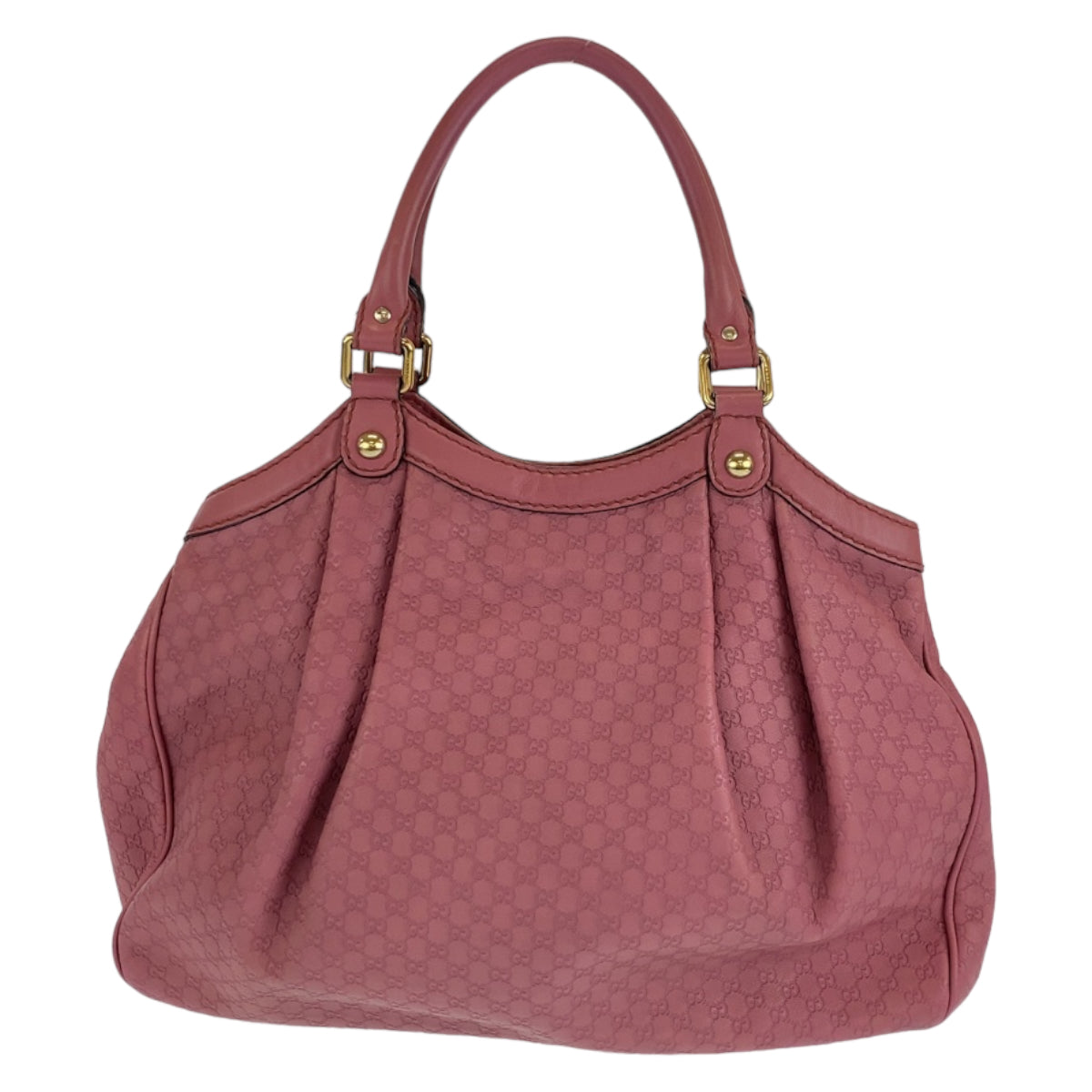 GUCCI グッチ グッチシマ スーキー ピンク ゴールド金具 レザー 211944 ハンドバッグ トートバッグ  レディース