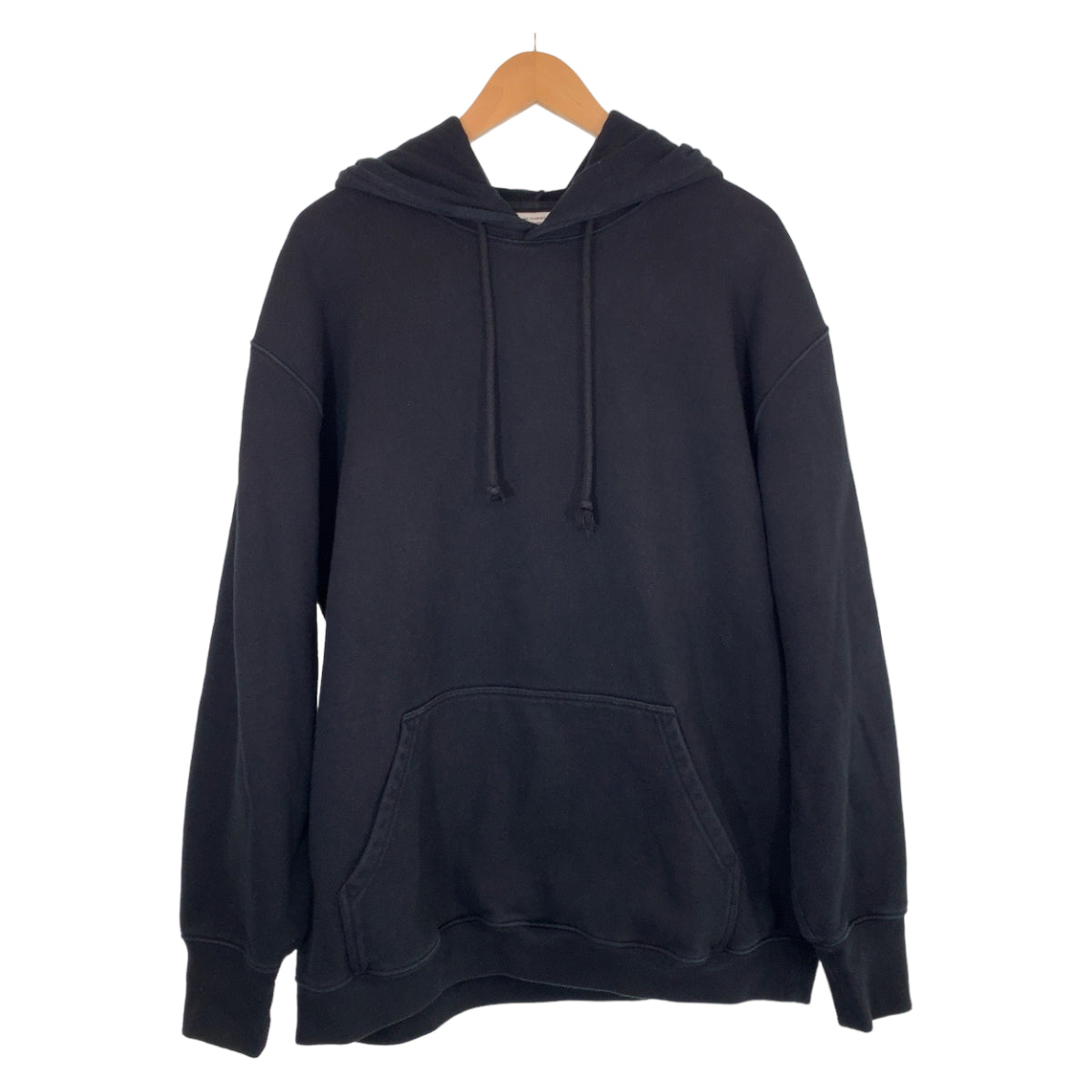 VETEMENTS ヴェトモン マスクアナーキーフーディー バックプリント サイズS ブラック 黒 レッド 赤 コットン MAH20TR109 パーカー フーディー  メンズ