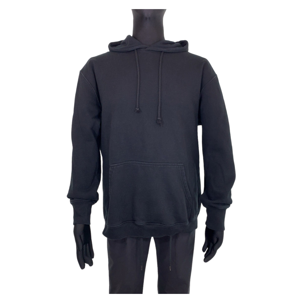 VETEMENTS ヴェトモン マスクアナーキーフーディー バックプリント サイズS ブラック 黒 レッド 赤 コットン MAH20TR109 パーカー フーディー  メンズ