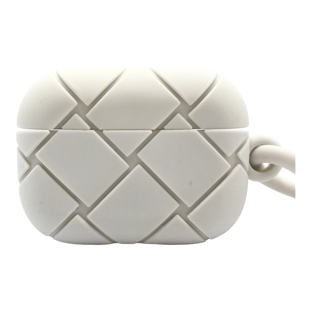 BOTTEGAVENETA ボッテガヴェネタ イントレチャート 男女兼用 ホワイト 白 プラスター シリコン Airpods Pro ケース  レディース