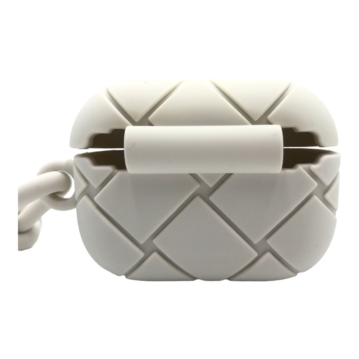 BOTTEGAVENETA ボッテガヴェネタ イントレチャート 男女兼用 ホワイト 白 プラスター シリコン Airpods Pro ケース  レディース