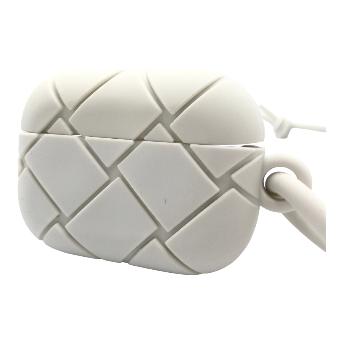BOTTEGAVENETA ボッテガヴェネタ イントレチャート 男女兼用 ホワイト 白 プラスター シリコン Airpods Pro ケース  レディース