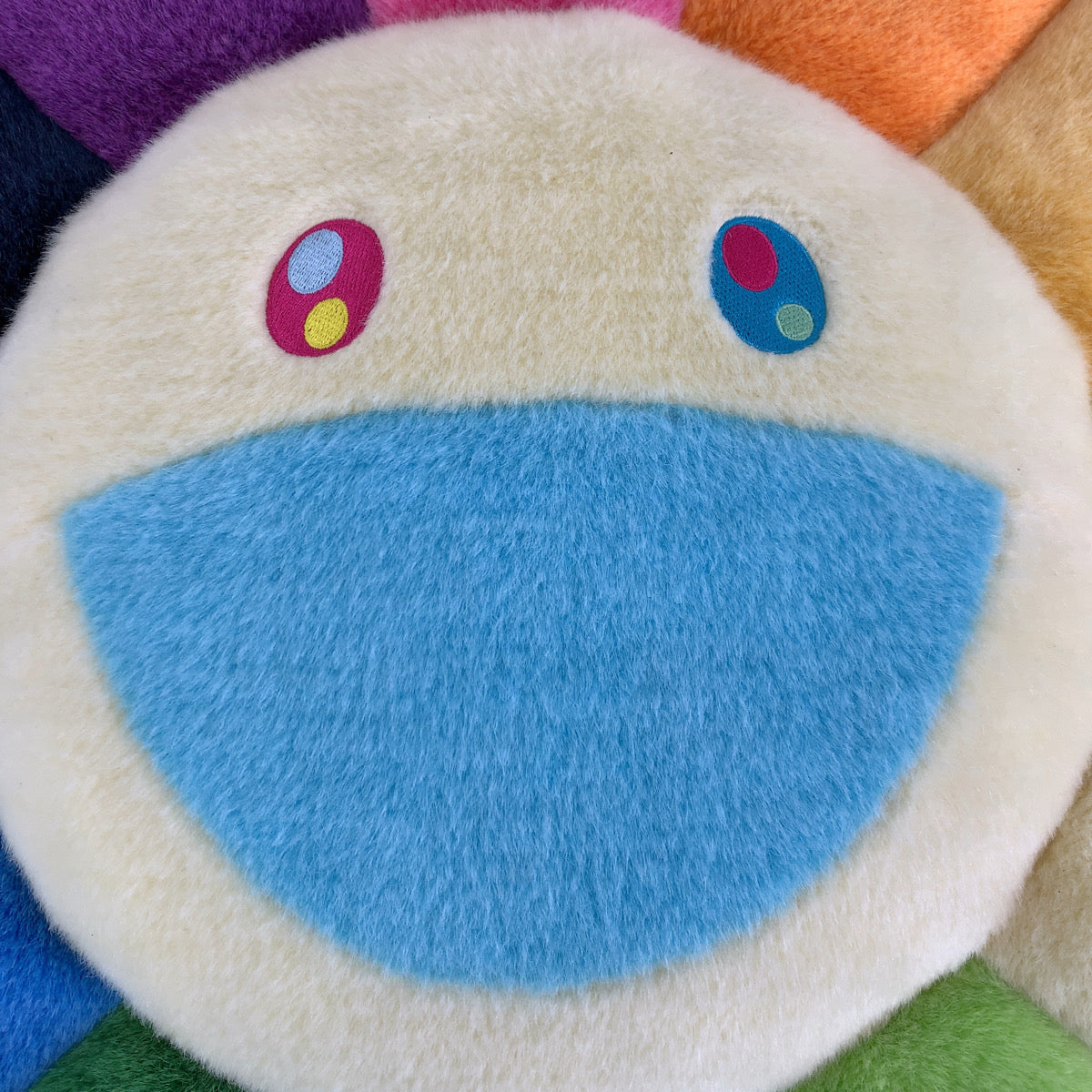 カイカイキキ kaikaikiki 村上隆 マルチカラー コットン フラワークッション ピロー  レディース