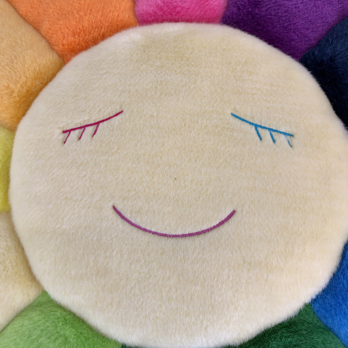 カイカイキキ kaikaikiki 村上隆 マルチカラー コットン フラワークッション ピロー  レディース