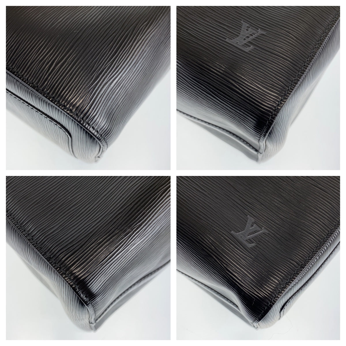 LOUIS VUITTON ルイ ヴィトン エピ キーポル45 ブラック 黒 ゴールド金具 グレインレザー M59152 ボストンバッグ ハンドバッグ  メンズ
