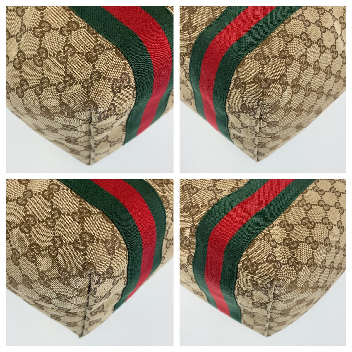 GUCCI グッチ シェリーライン ジョリー ブラウン 茶色 GGキャンバス 211970 ショルダーバッグ トートバッグ  レディース