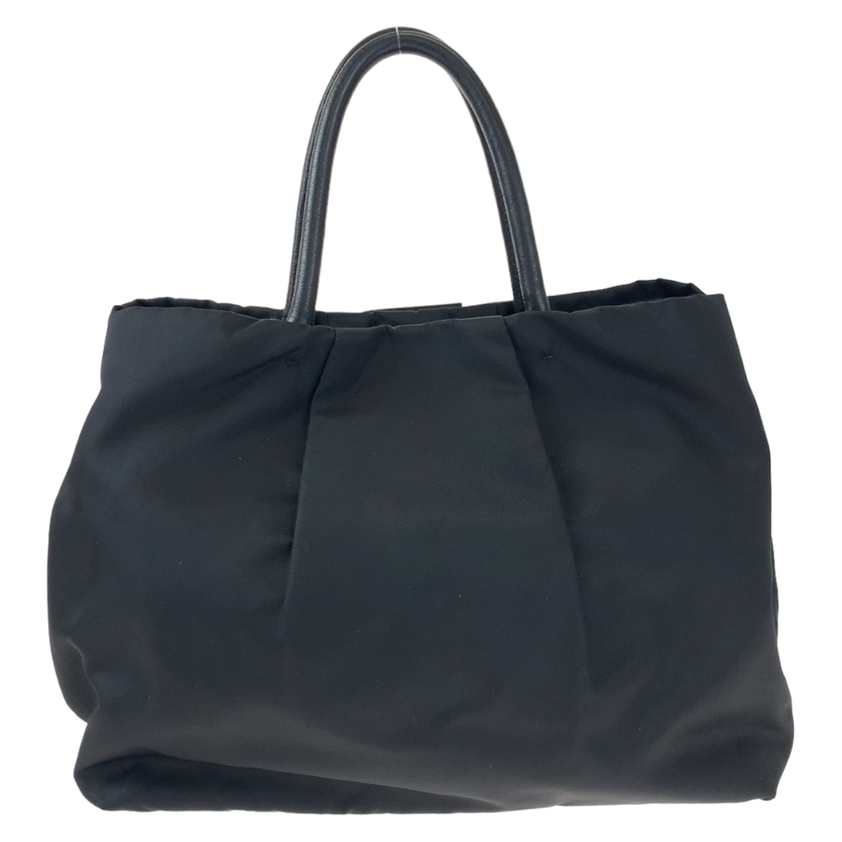 PRADA Prada Tessuto Ribbon Black Nylon Tote Bag Handbag for Women