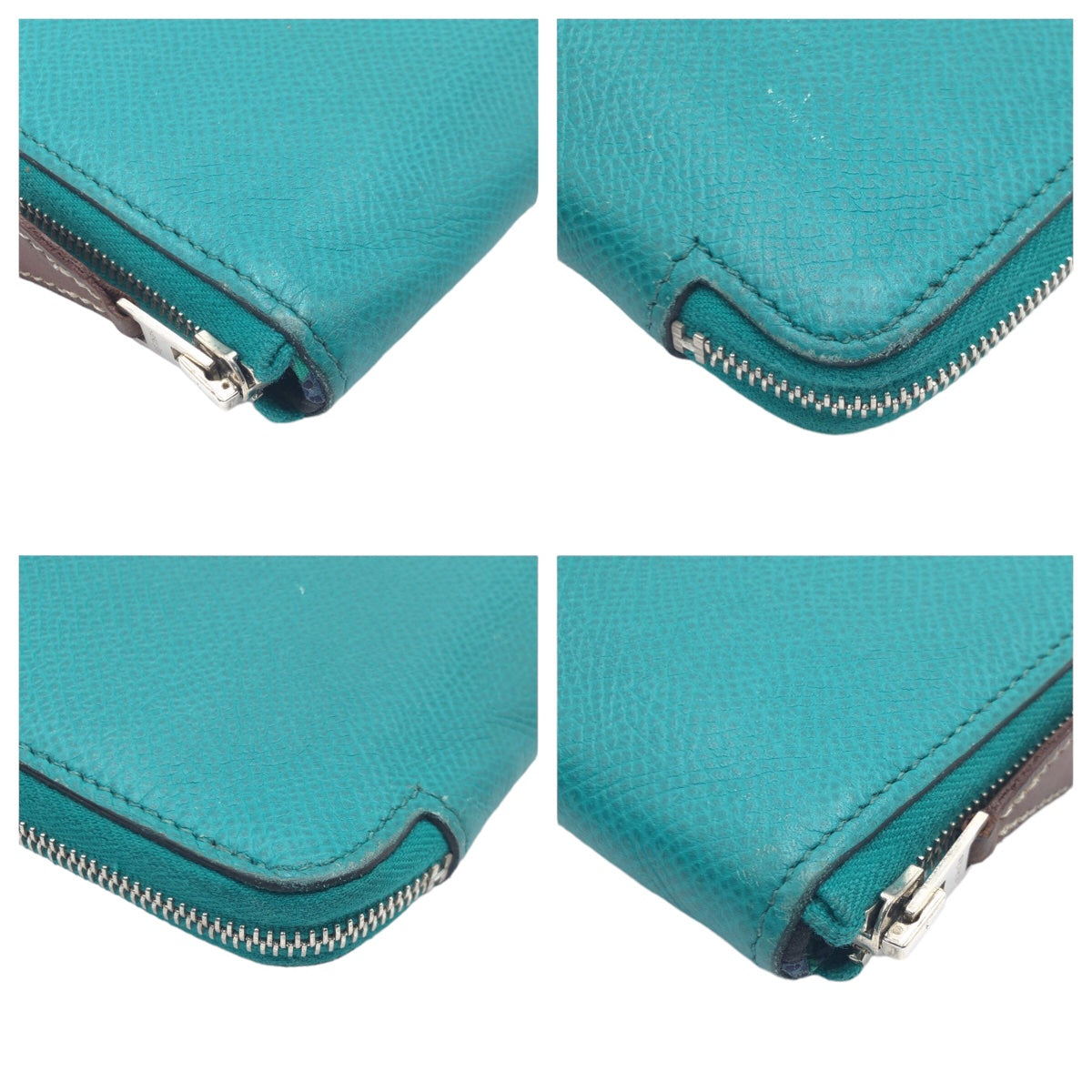 HERMES エルメス アザップ ロング シルクイン ブルーパオン シルバー金具 トリヨンクレマンス 長財布 ラウンドファスナー X刻印  レディース