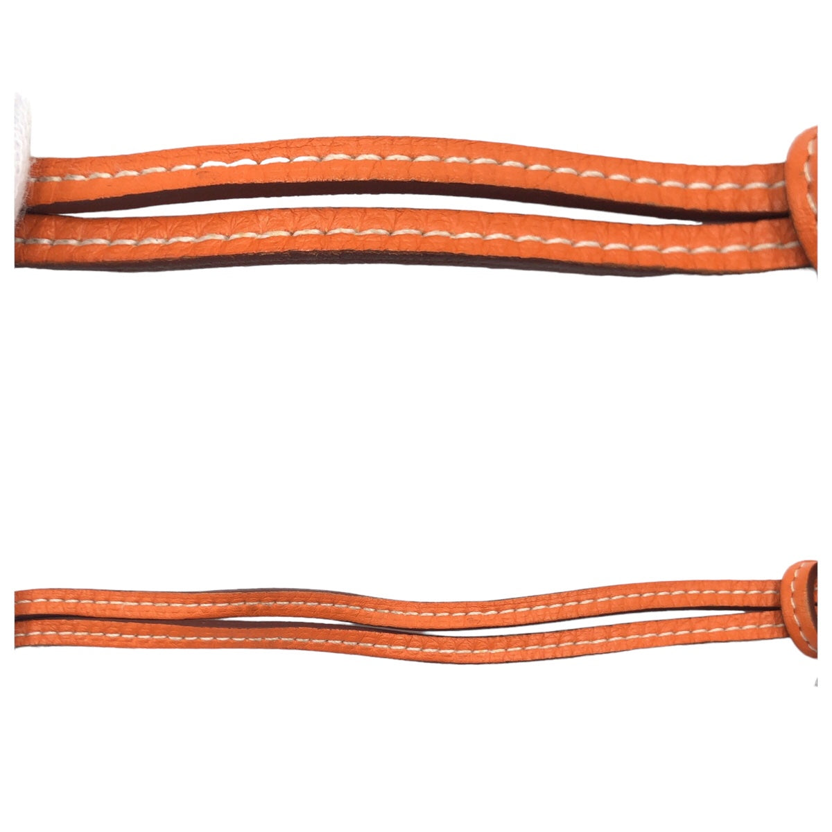 HERMES エルメス パドックシュヴァル バックチャーム 男女兼用 オレンジ スイフトオレンジ ヴォースイフト キーホルダー バックチャーム  レディース