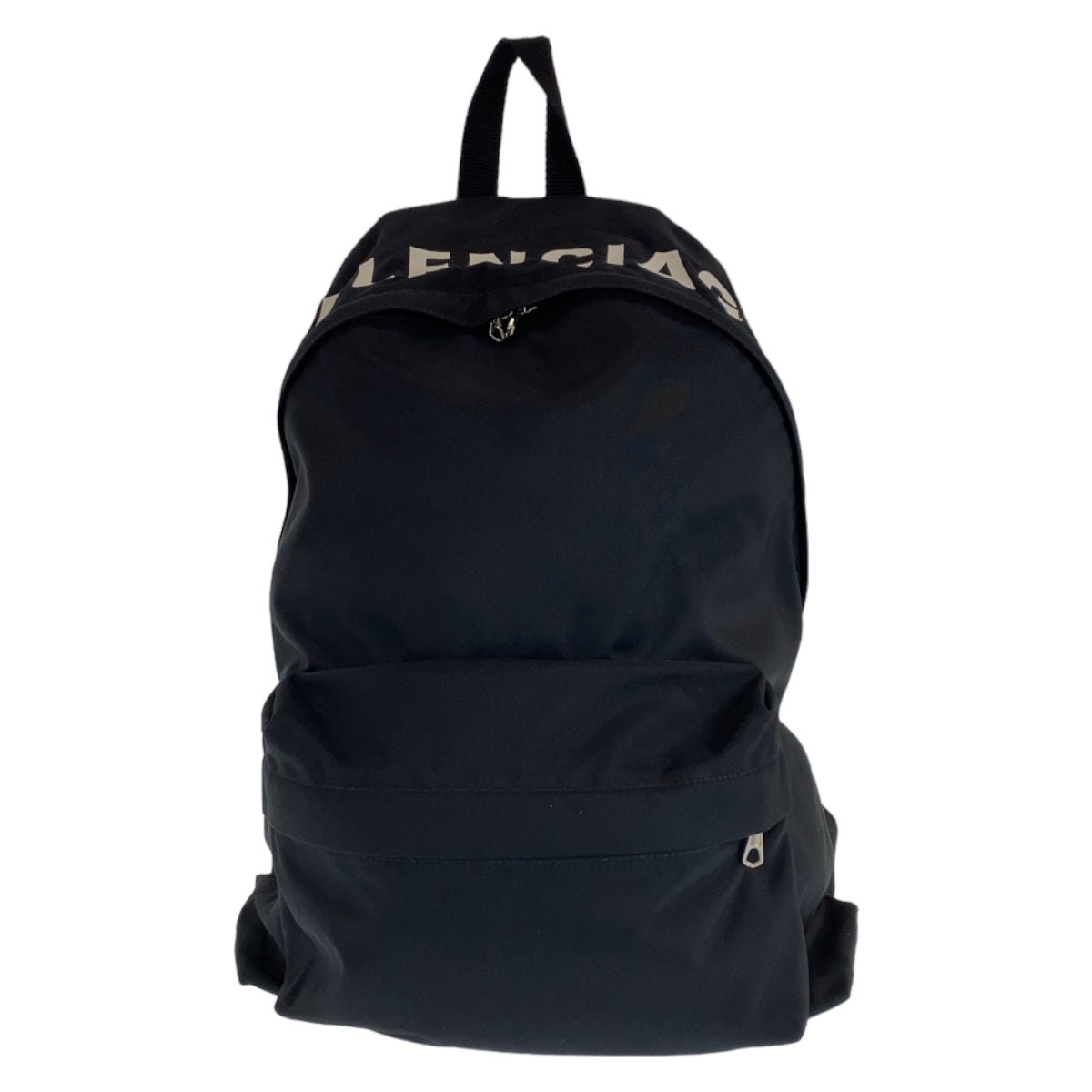 BALENCIAGA バレンシアガ ウィール ブラック黒 ナイロン リュック バックパック  メンズ