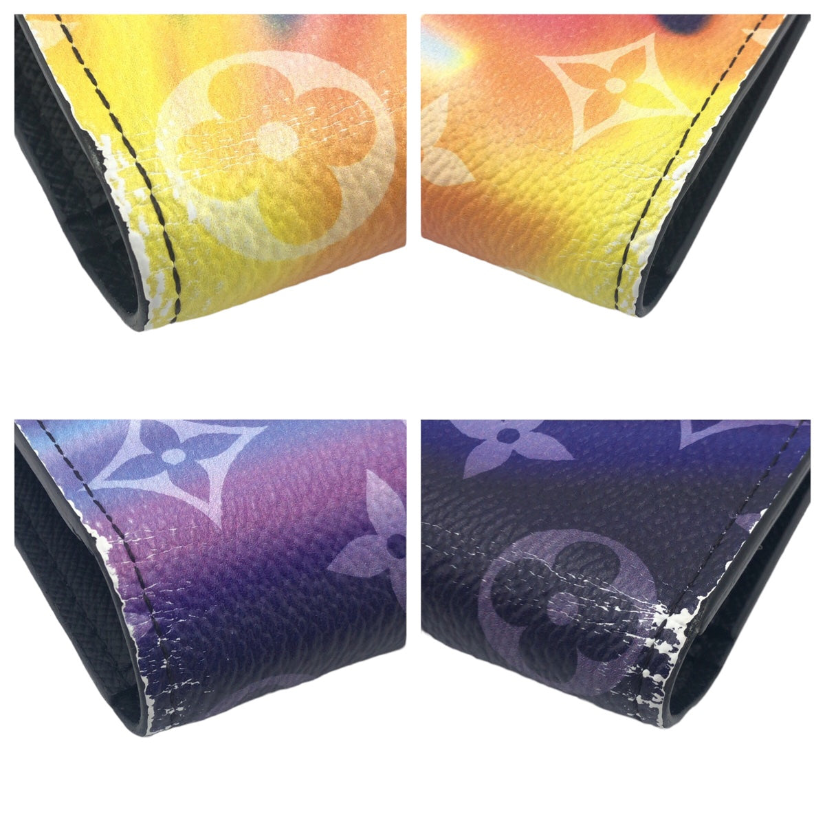 LOUIS VUITTON ルイヴィトン モノグラム サンセット ポルトフォイユ ブラザ マルチカラー PVC M80957 長財布 ロングウォレット  メンズ