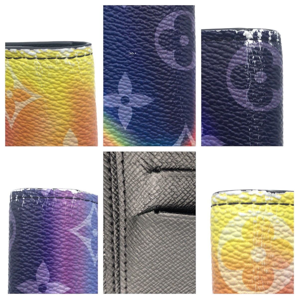 LOUIS VUITTON ルイヴィトン モノグラム サンセット ポルトフォイユ ブラザ マルチカラー PVC M80957 長財布 ロングウォレット  メンズ
