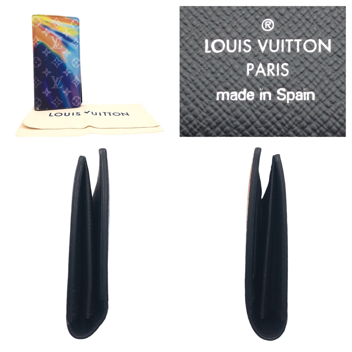 LOUIS VUITTON ルイヴィトン モノグラム サンセット ポルトフォイユ ブラザ マルチカラー PVC M80957 長財布 ロングウォレット  メンズ