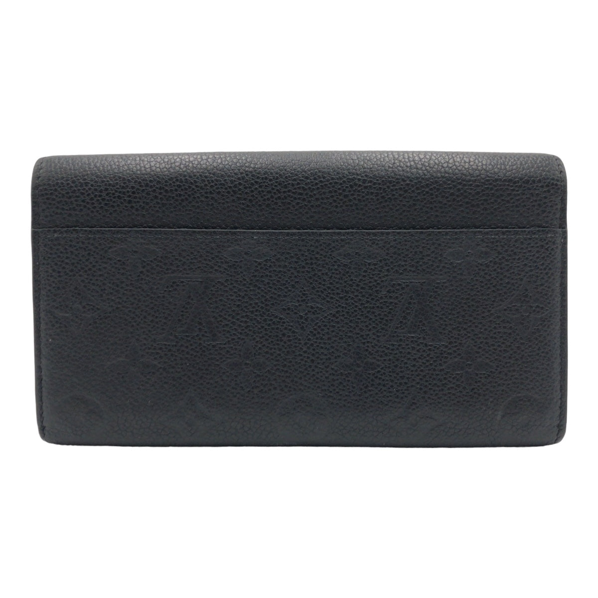 LOUIS VUITTON ルイヴィトン モノグラム アンプラント ポルトフォイユ サラ ブラック 黒 ゴールド金具 レザー M61182 長財布 ロングウォレット  メンズ