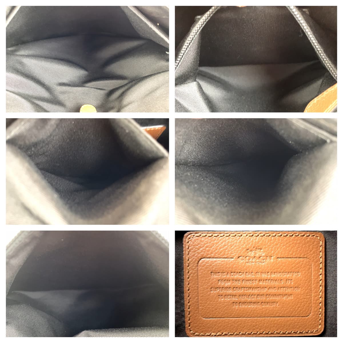 COACH コーチ ブラウン 茶 レザー ショルダーバッグ 斜め掛け  メンズ
