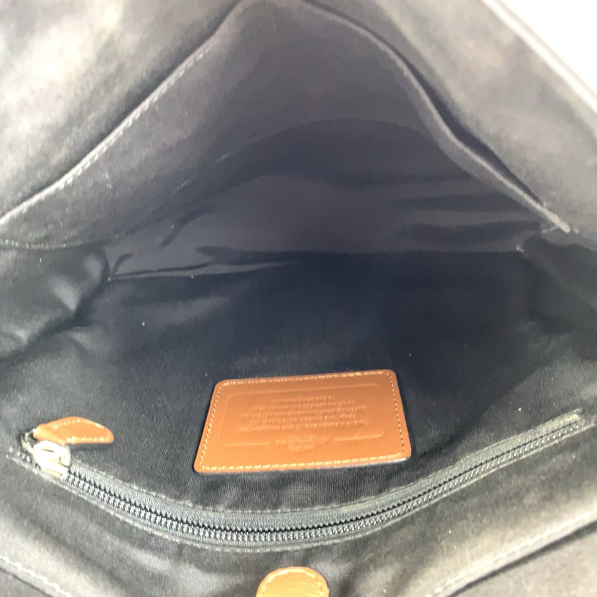 COACH コーチ ブラウン 茶 レザー ショルダーバッグ 斜め掛け  メンズ