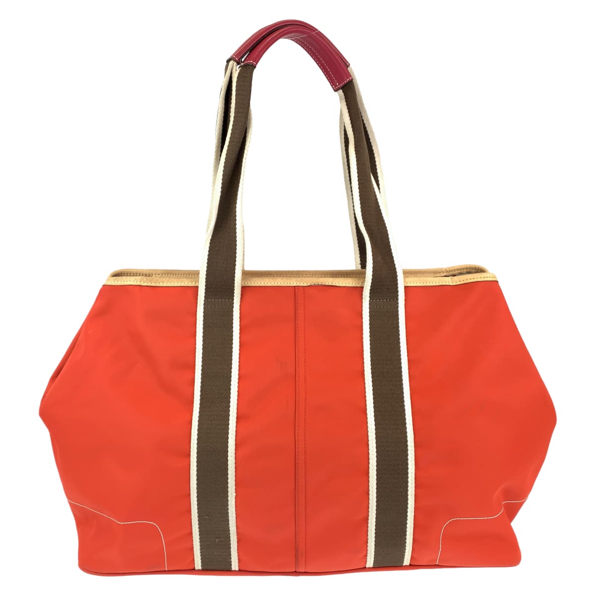 COACH コーチ シグネチャー ハンプトンズ ウィークエンド オレンジ ナイロン 6262 ショルダーバッグ トートバッグ  レディース