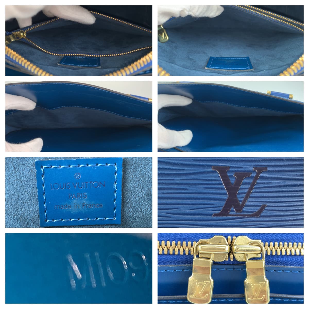LOUIS VUITTON ルイヴィトン エピ ポンヌフ ブルー 青 トレドブルー エピレザー M52055 ハンドバッグ ショルダーバッグ 2WAY  レディース