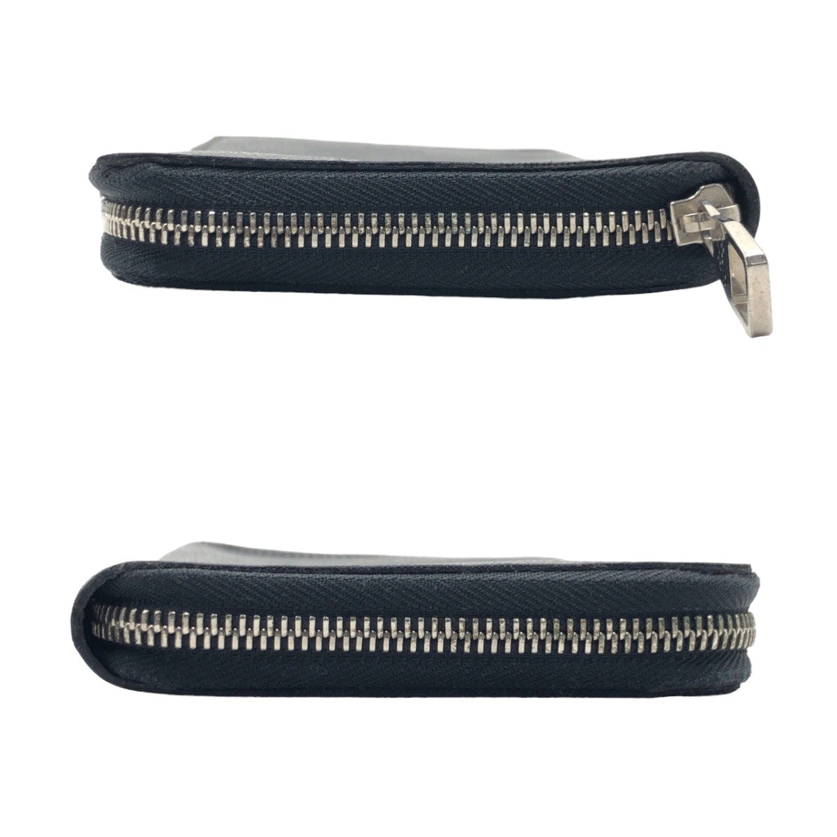 LOUIS VUITTON ルイヴィトン ダミエ グラフィット ジッピー オーガナイザー ブラック グレー シルバー金具 PVC N63077 長財布 ラウンドファスナー  メンズ