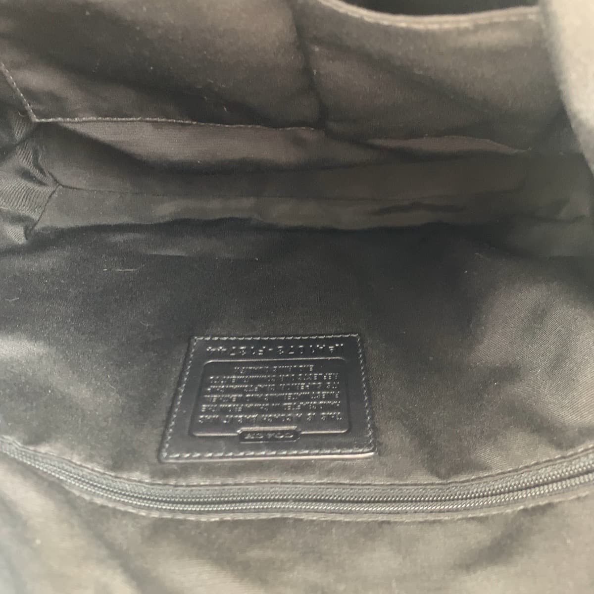 COACH コーチ シグネチャー ブラック 黒 キャンバス / レザー F13744 ショルダーバッグ トートバッグ 2way  レディース