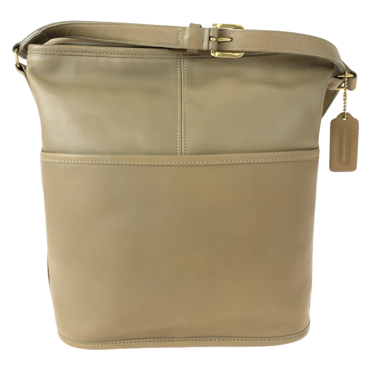 COACH コーチ オールドコーチ ベージュ レザー 337 ショルダーバッグ 斜め掛け  レディース