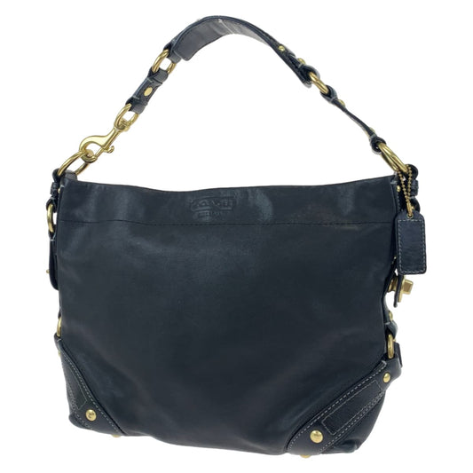 COACH コーチ ブラック 黒 レザー 10615 ショルダーバッグ 肩掛け  レディース