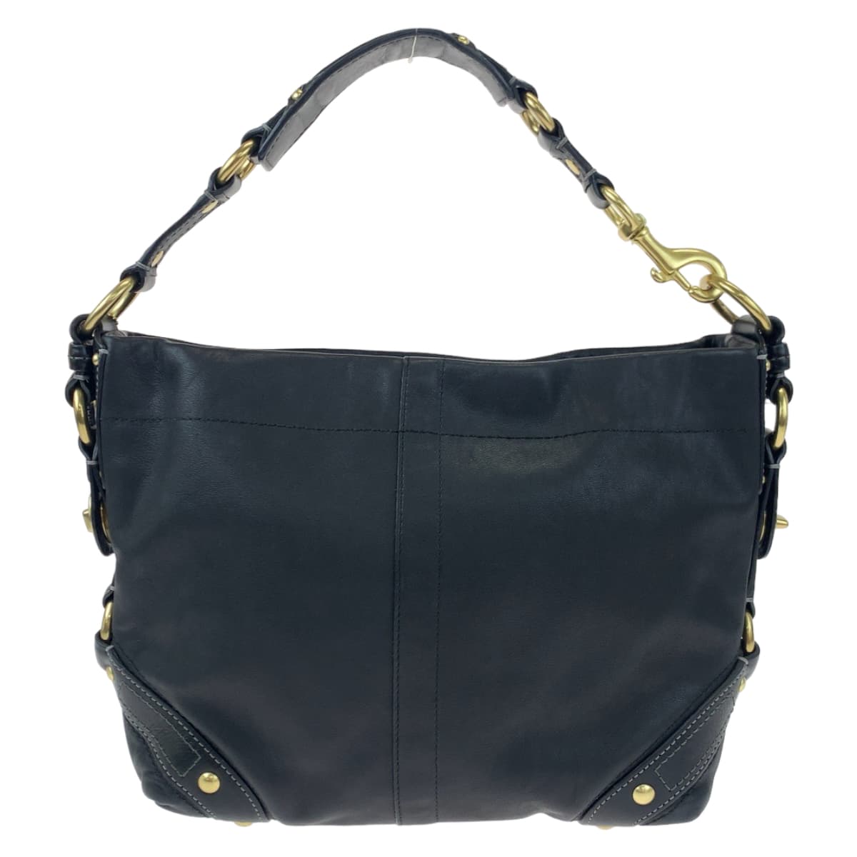COACH コーチ ブラック 黒 レザー 10615 ショルダーバッグ 肩掛け  レディース
