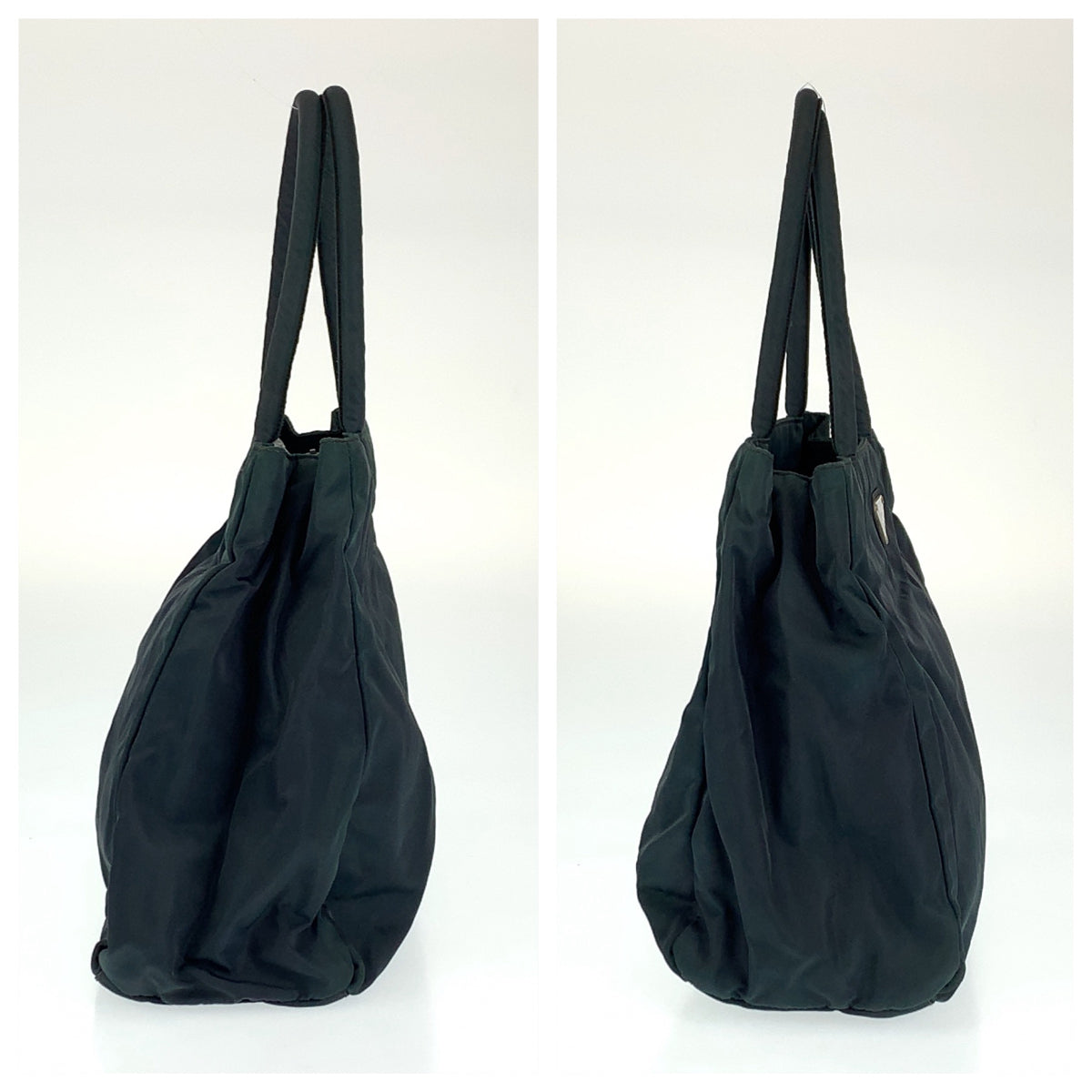 PRADA Prada Tessuto Khaki Green Nylon Tote Bag Handbag Women's