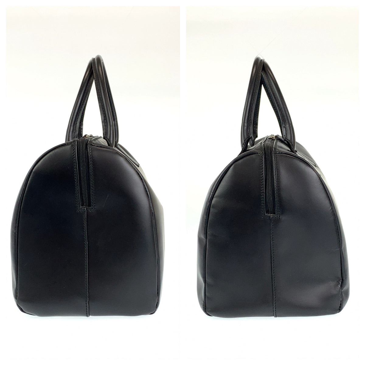 GUCCI グッチ ブラック 黒 シルバー金具 レザー 0122123 1060 6 ボストンバッグ 旅行バッグ  メンズ
