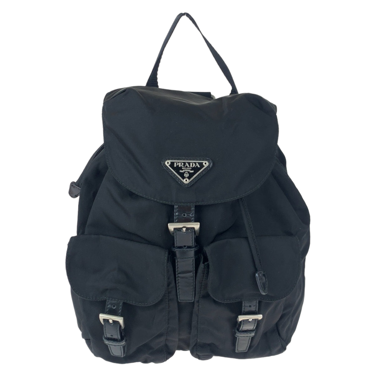 PRADA Prada Tessuto Black Nylon Backpack for Women