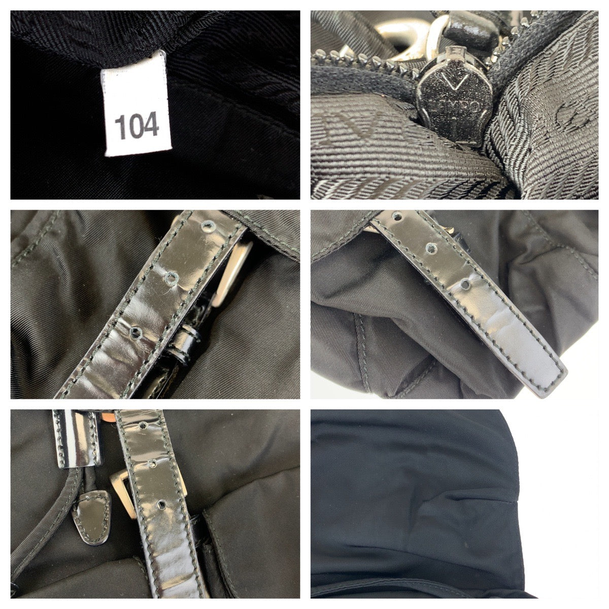 PRADA Prada Tessuto Black Nylon Backpack for Women