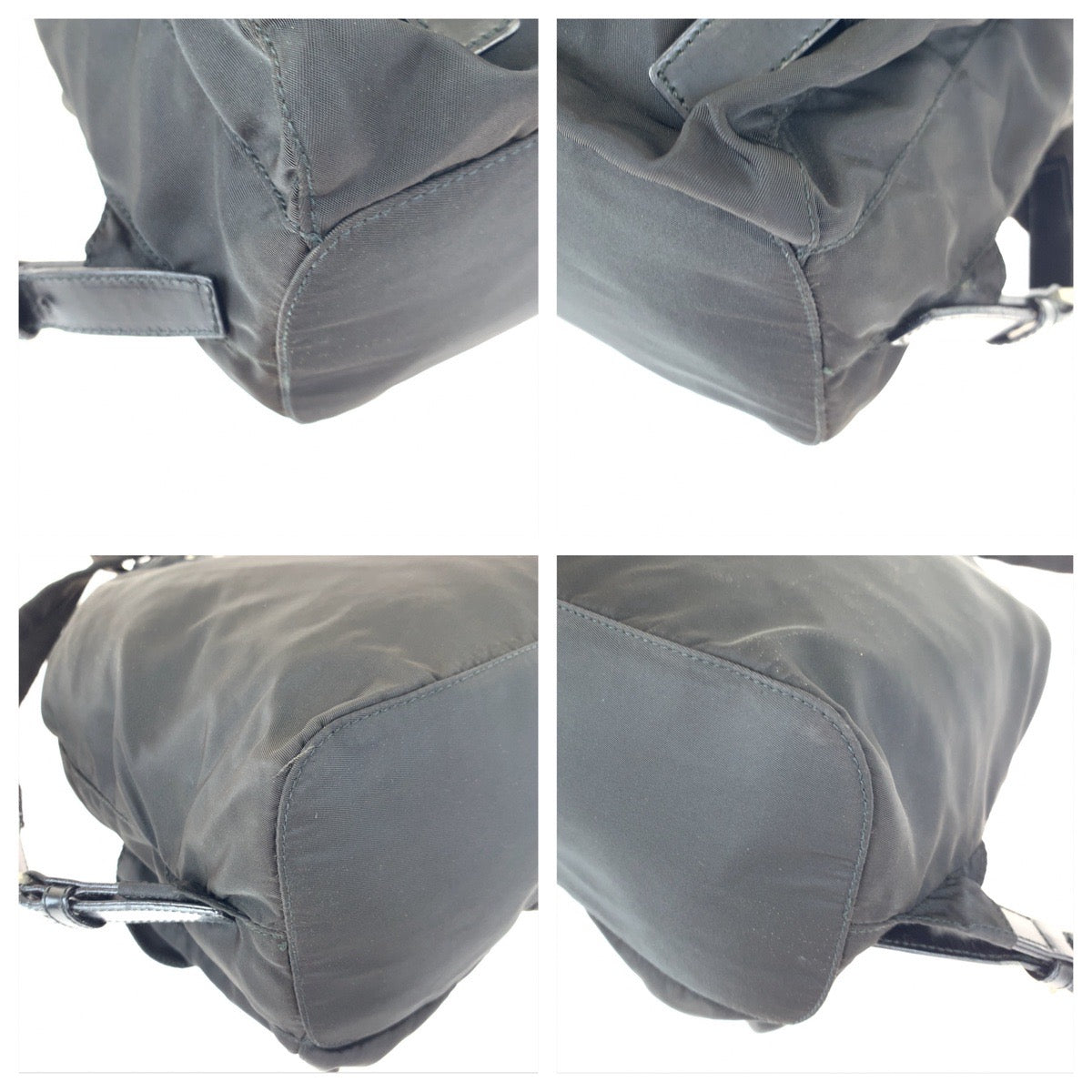 PRADA Prada Tessuto Black Nylon Backpack for Women