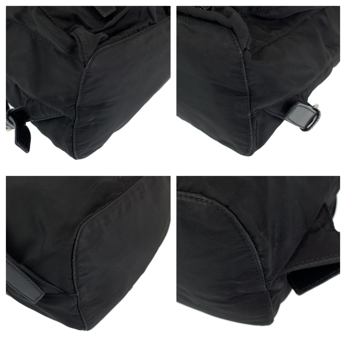 PRADA Prada Tessuto Black Nylon Backpack for Women