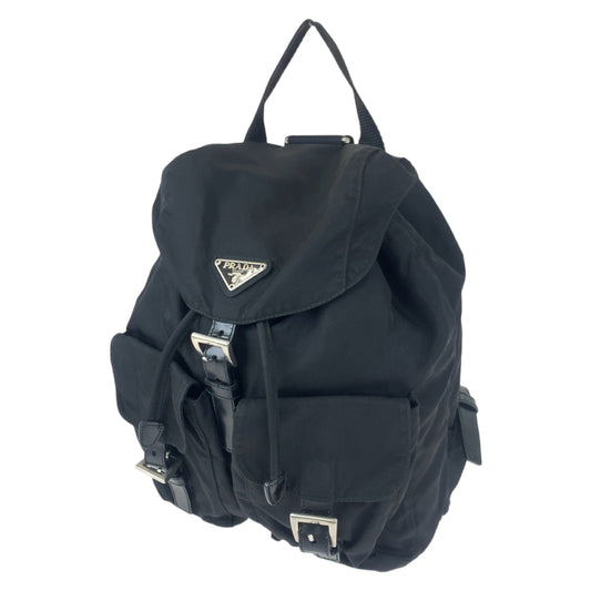 PRADA Prada Tessuto Black Nylon Backpack for Women