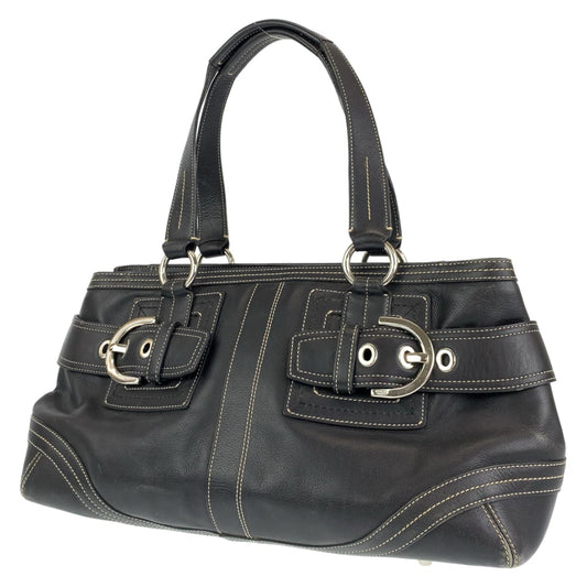 COACH コーチ ソーホー ブラック 黒 レザー 2116 ショルダーバッグ トートバッグ  レディース