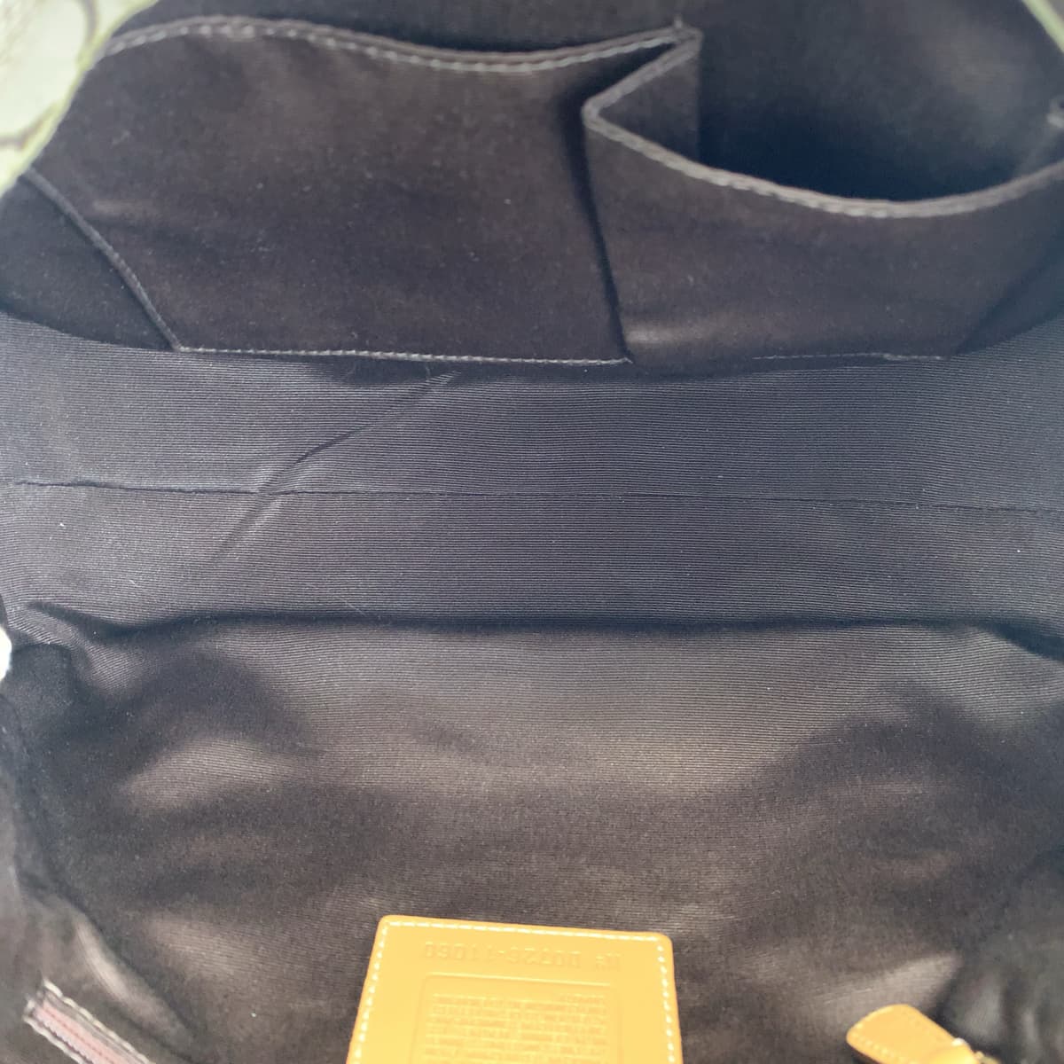 COACH コーチ シグネチャー フラップサッチェル ベージュ キャンバス / レザー 11060 ショルダーバッグ トートバッグ  レディース