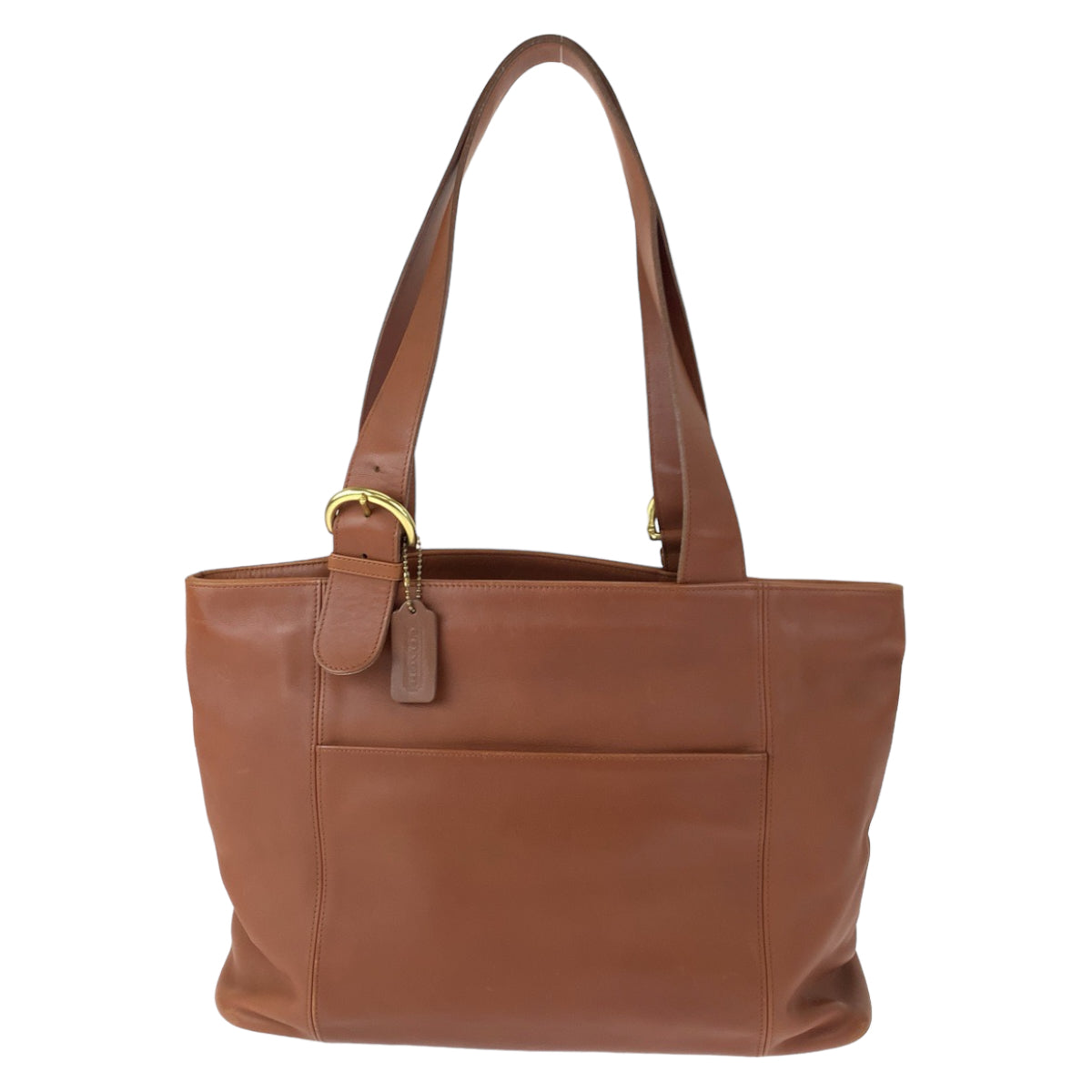 COACH コーチ オールドコーチ ブラウン 茶 レザー 4155 トートバッグ ハンドバッグ  レディース