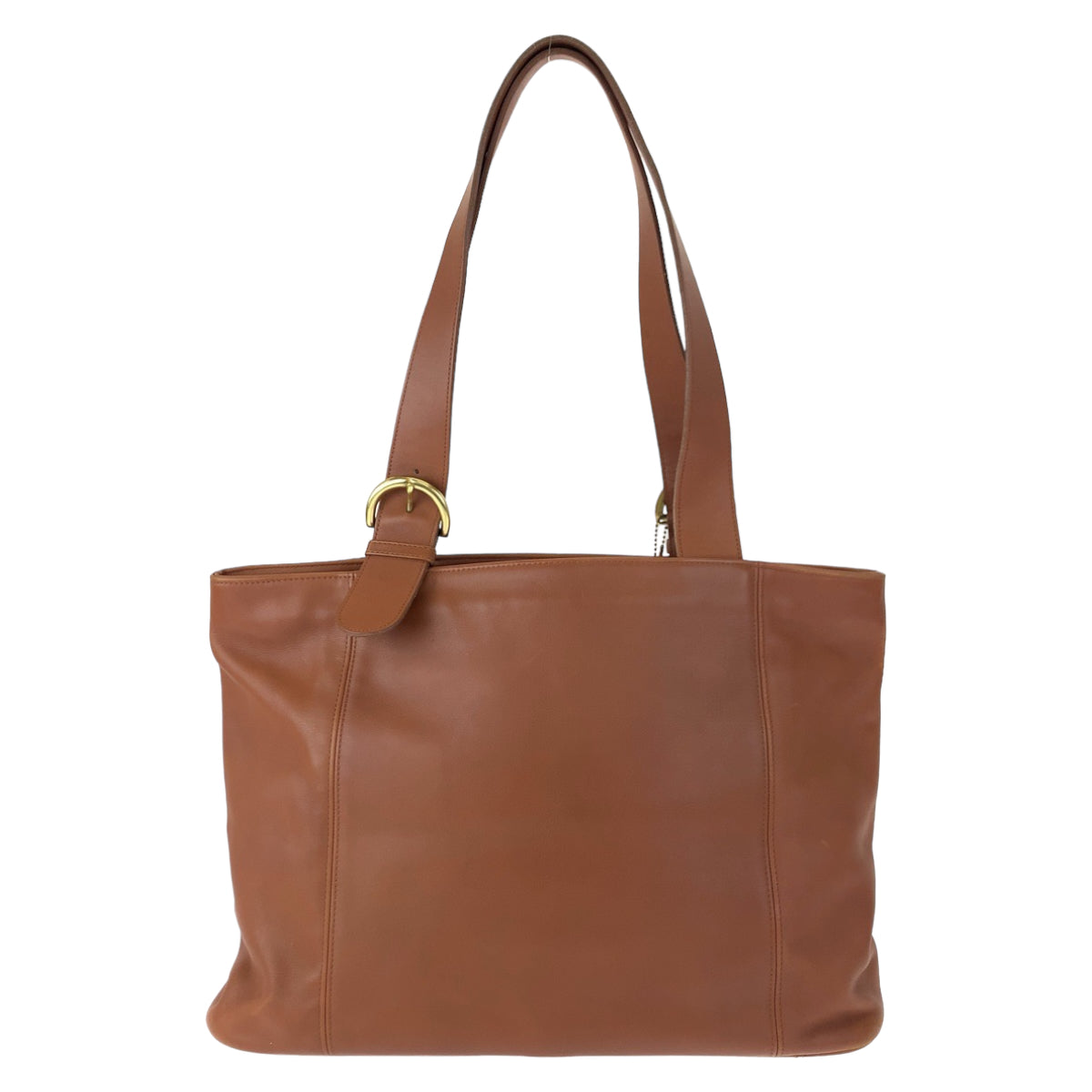 COACH コーチ オールドコーチ ブラウン 茶 レザー 4155 トートバッグ ハンドバッグ  レディース