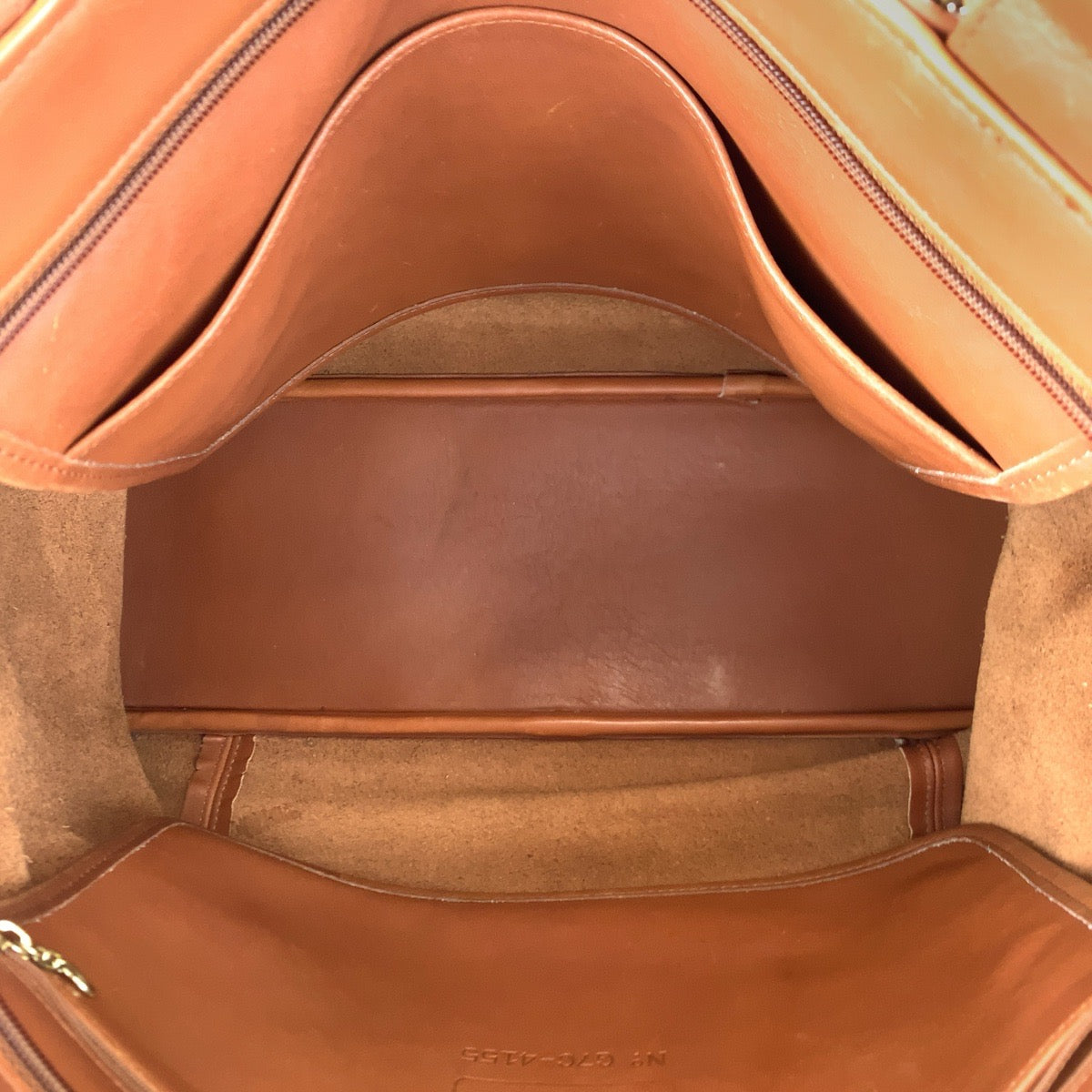 COACH コーチ オールドコーチ ブラウン 茶 レザー 4155 トートバッグ ハンドバッグ  レディース