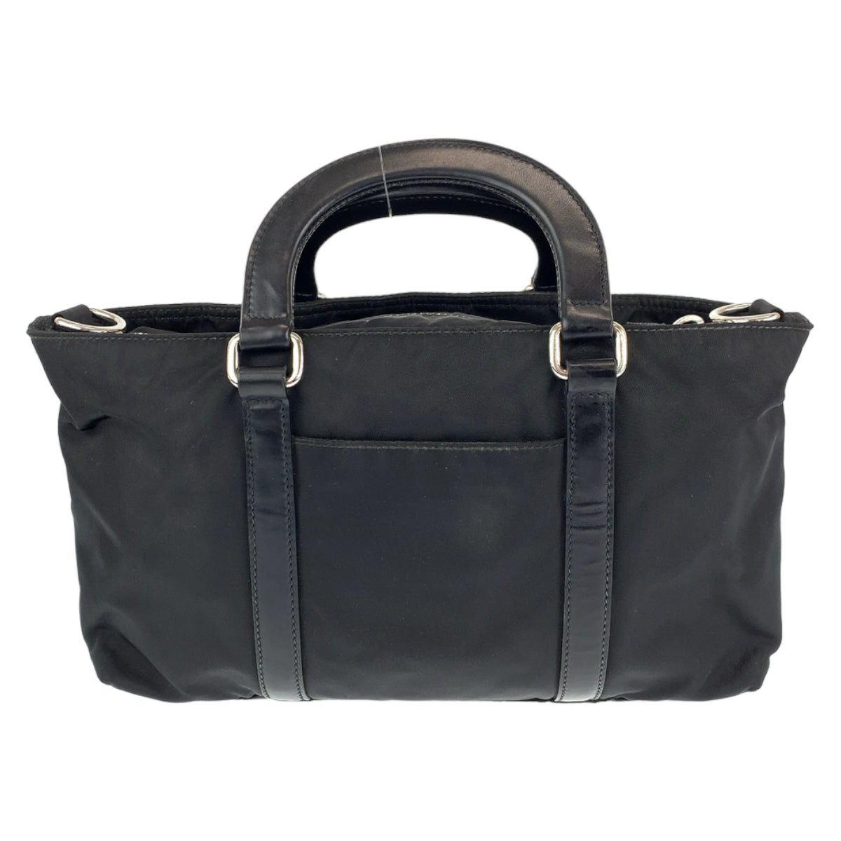 PRADA Prada Tessuto Black Nylon Shoulder Bag Handbag 2way Women's