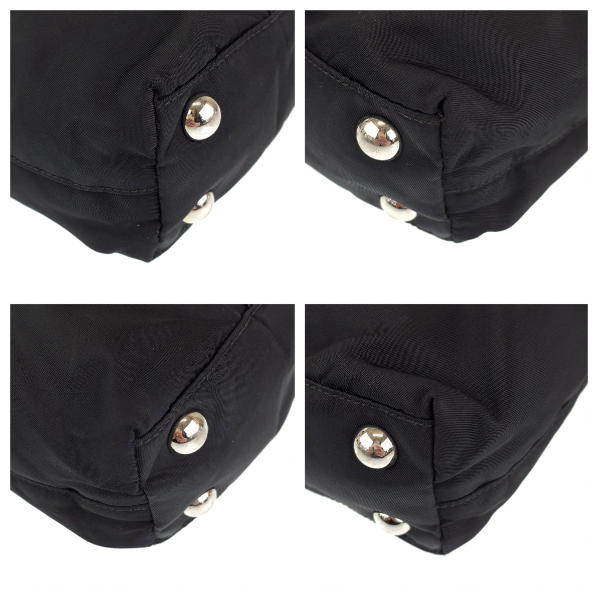 PRADA Prada Tessuto Black Nylon Shoulder Bag Handbag 2way Women's