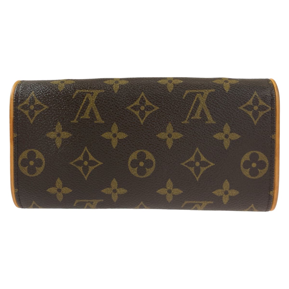 LOUIS VUITTON ルイヴィトン モノグラム ポシェットツインPM ブラウン 茶 PVC M51854 ショルダーバッグ 斜め掛け  レディース