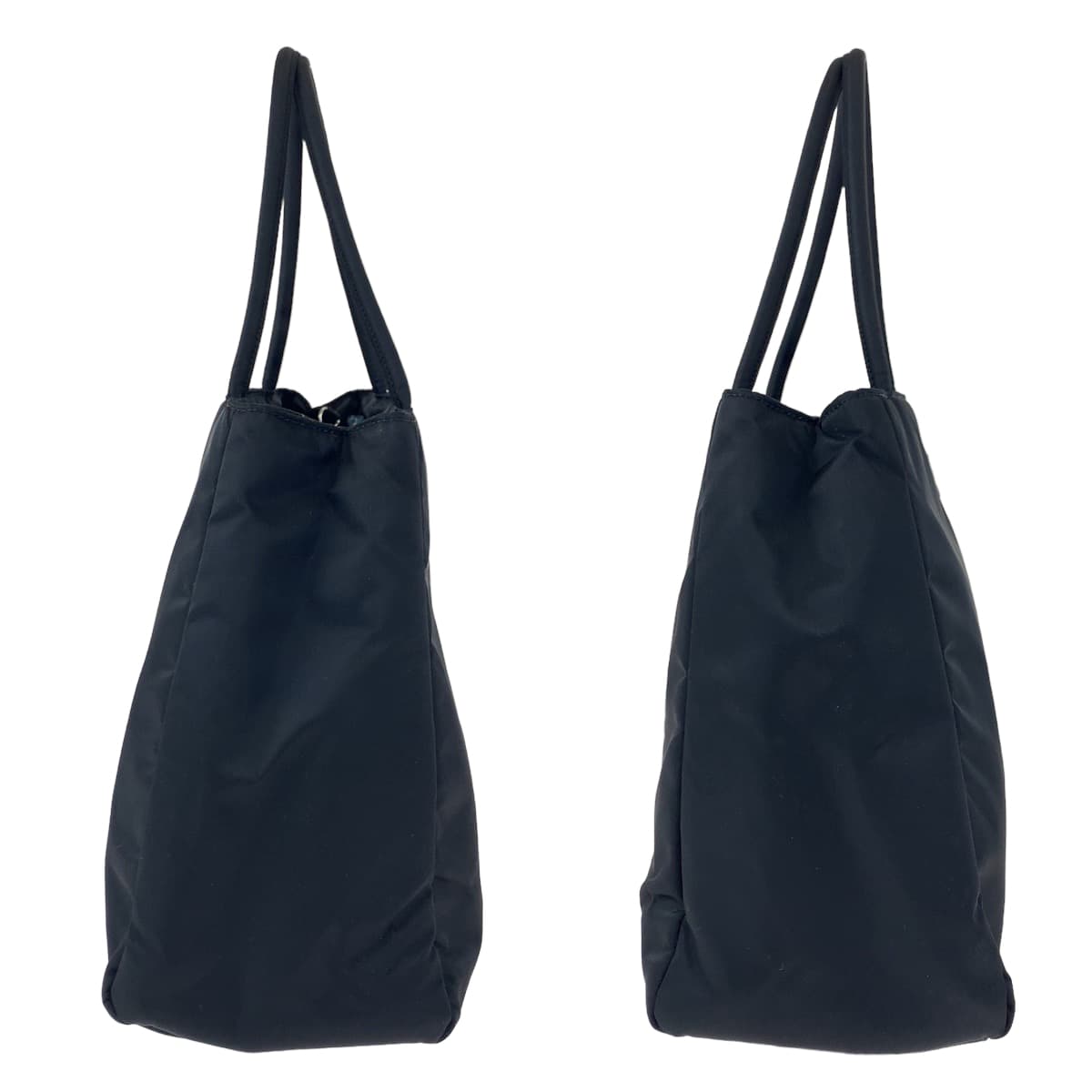 PRADA Prada Tessuto Black Nylon Handbag Tote Bag for Women