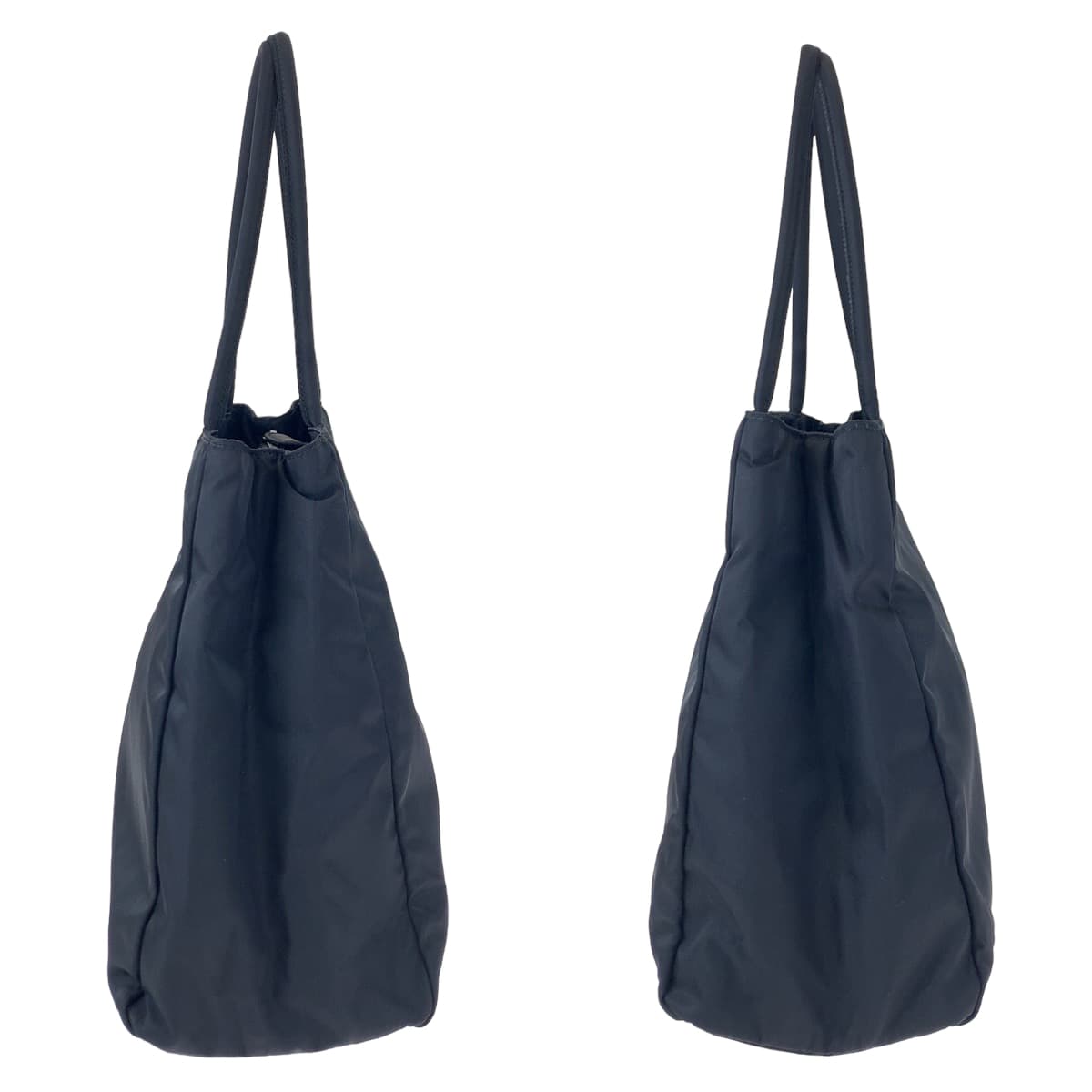 PRADA Prada Tessuto Black Nylon Handbag Tote Bag for Women