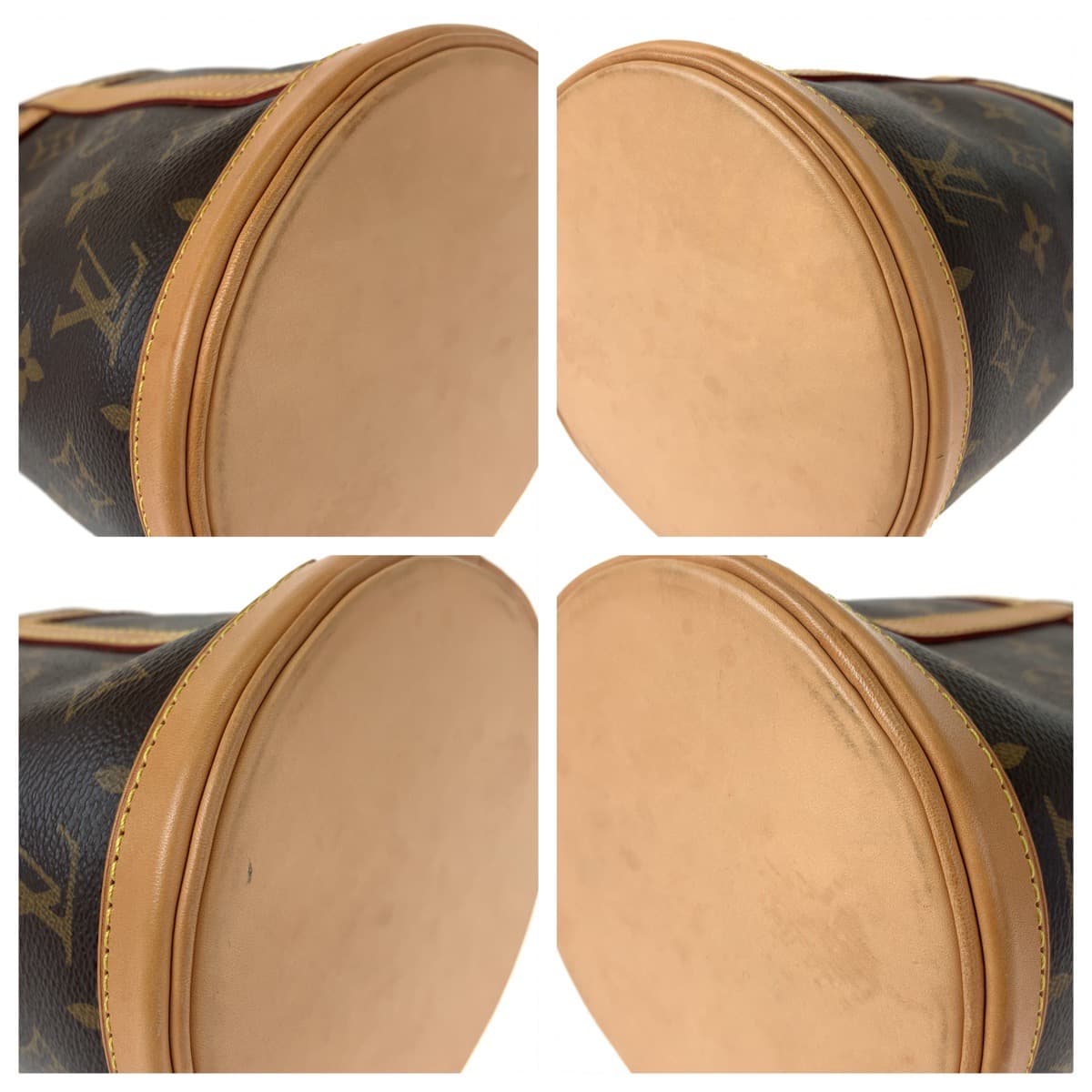 LOUIS VUITTON ルイヴィトン モノグラム ダッフルバッグ ブラウン 茶 PVC M43587 ショルダーバッグ ハンドバッグ 2way  レディース