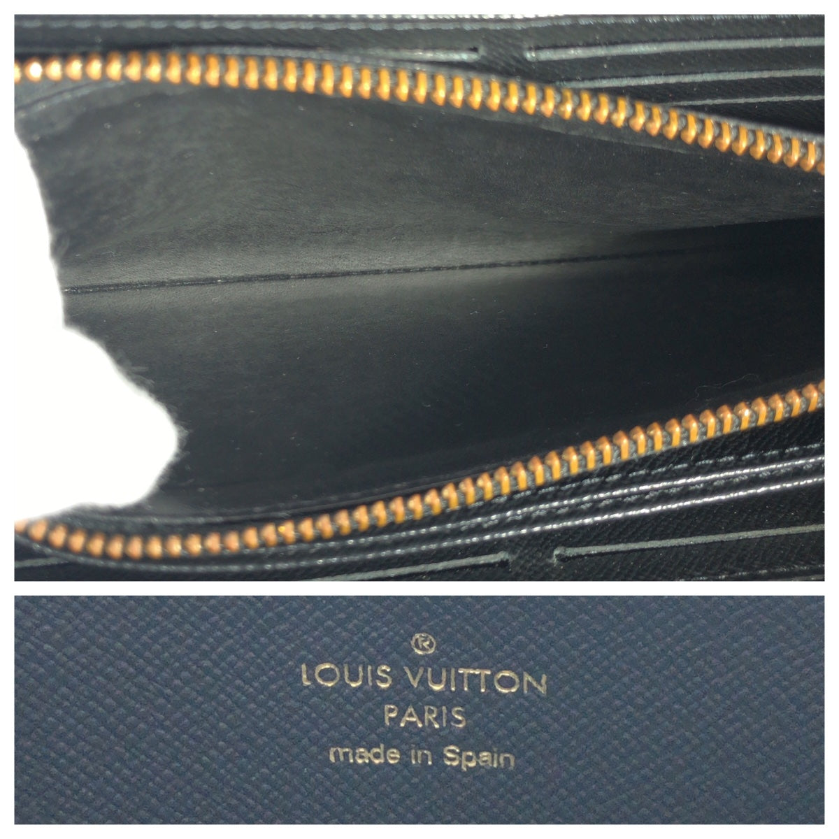 LOUIS VUITTON ルイヴィトン モノグラム ジャイアント リバース ジッピーウォレット ブラウン 茶 ゴールド金具 PVC M69353 長財布 ラウンドファスナー  メンズ
